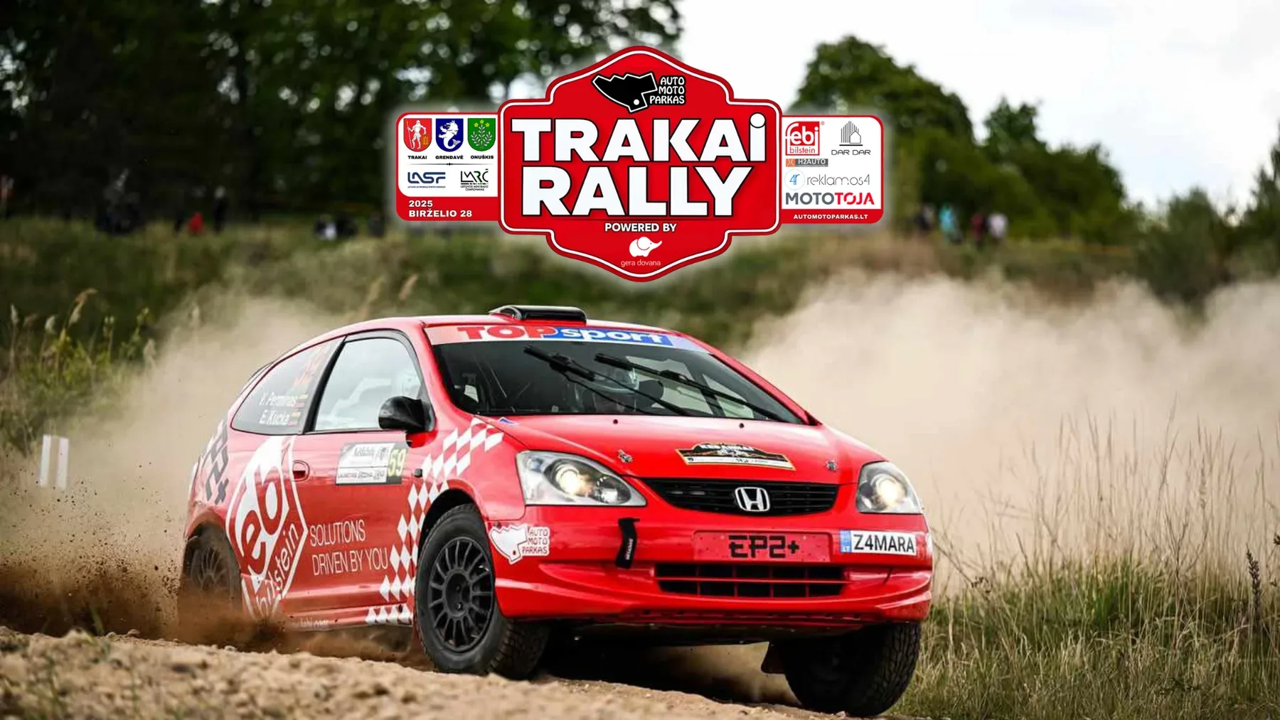 2025 m. Lietuvos automobilių mini ralio čempionato III etapas "Trakai Rally 2025 powered by Gera Dovana"