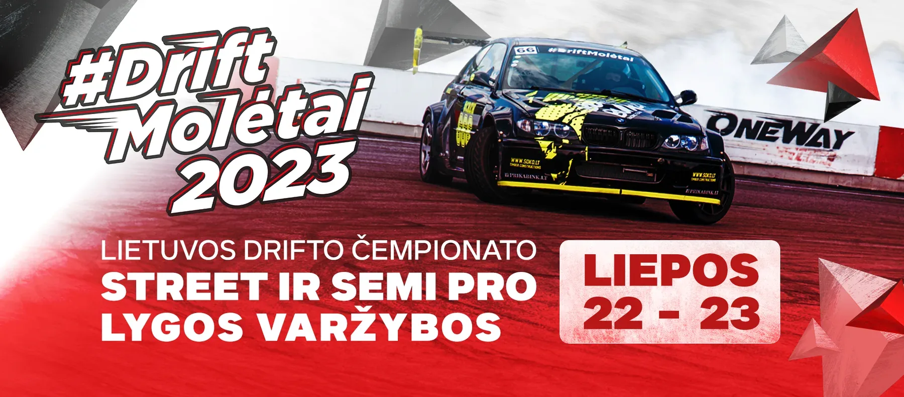 2023 m. Lietuvos Drifto Čempionato SEMI-PRO 3 etapas ir STREET lygos 4 etapas