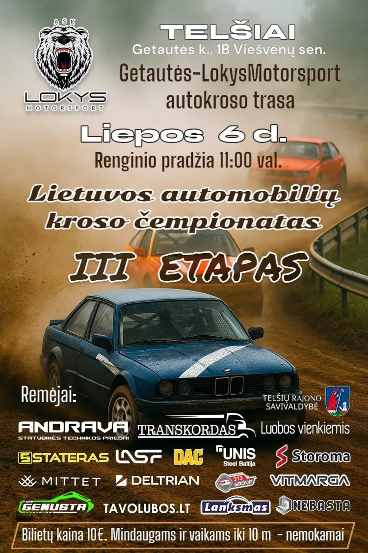 2025 m. Lietuvos automobilių kroso čempionato III etapas