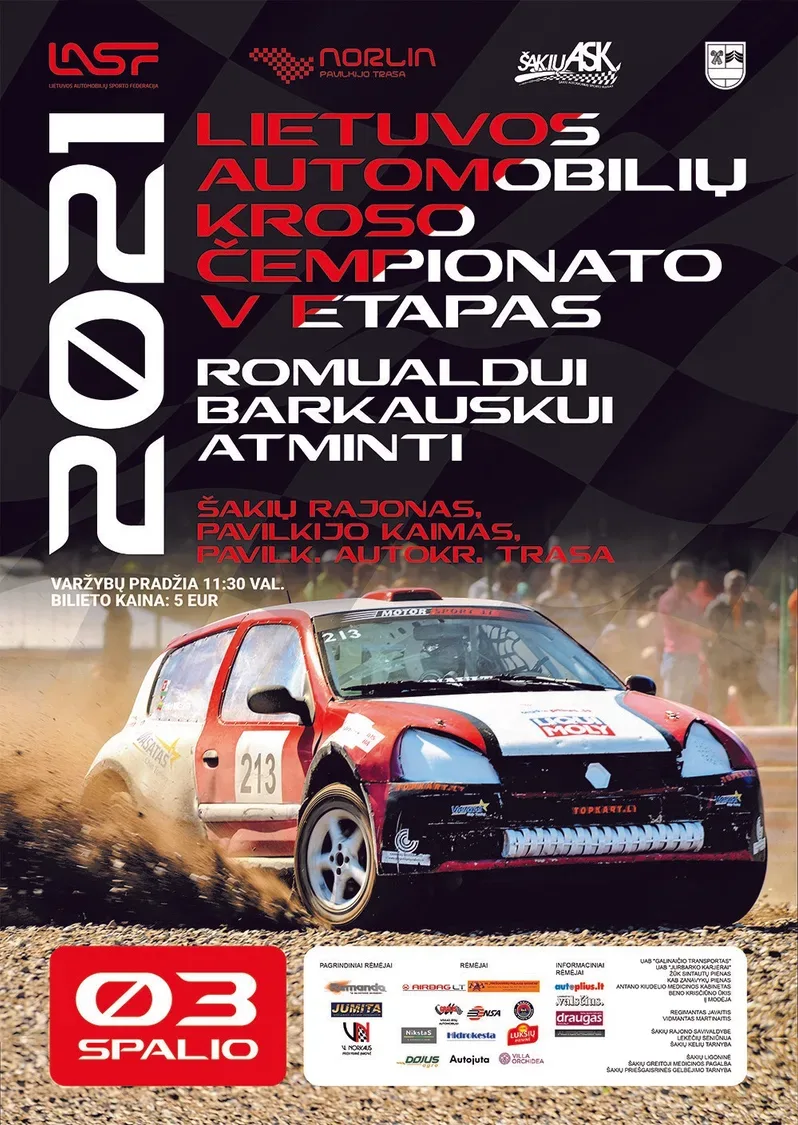 2021 m. Lietuvos automobilių kroso čempionato V etapas