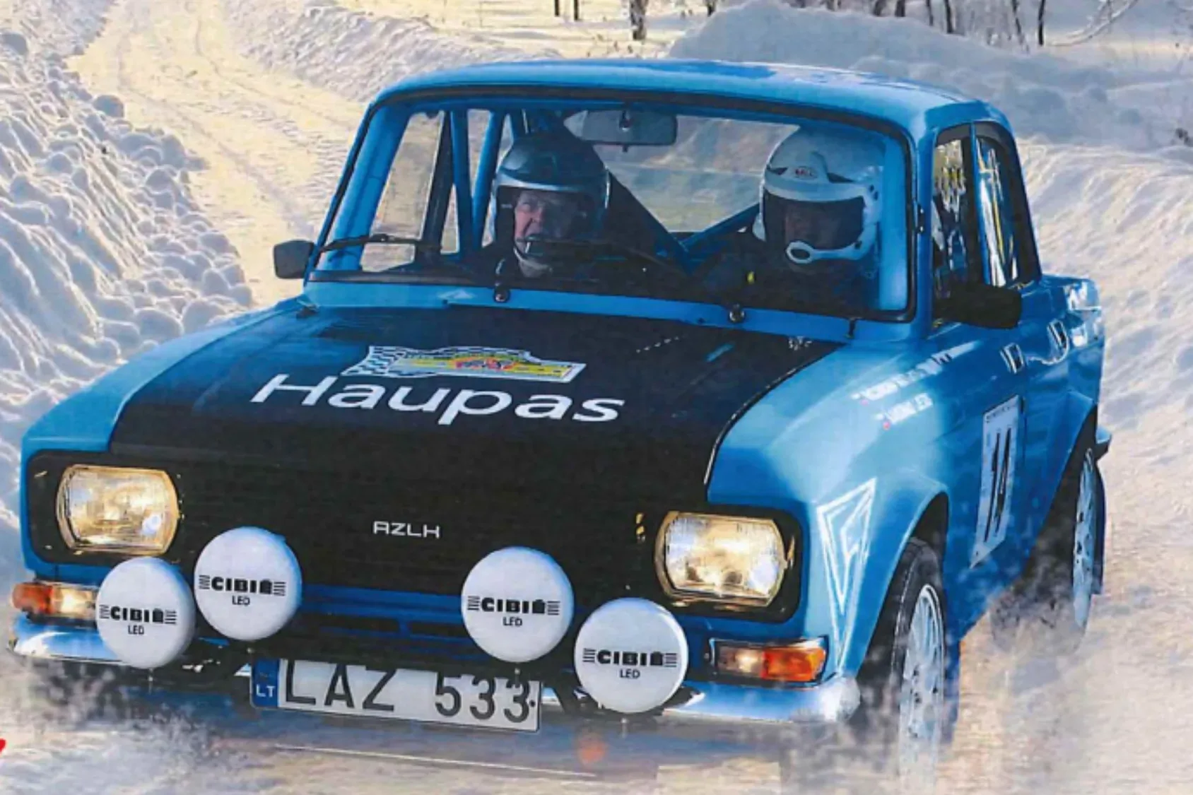Lietuvos automobilių sporto meistrų veteranų, teisėjų veteranų, klubų narių, svečių ir rėmėjų kalėdinis slalomas