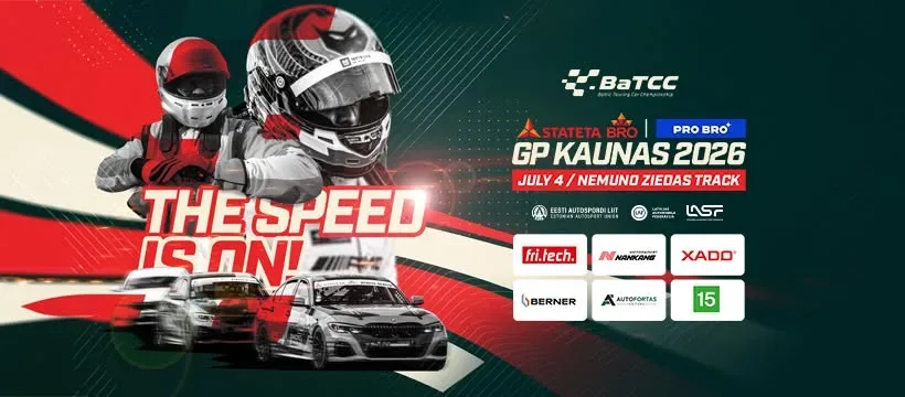 2026 m. Lietuvos automobilių žiedinių lenktynių čempionato III etapas "STATETA BRO|PRO BRO GRAND PRIX KAUNAS 2026"