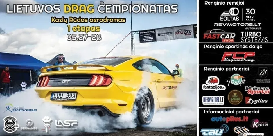2023 m. Lietuvos automobilių Drag lenktynių čempionato I etapas
