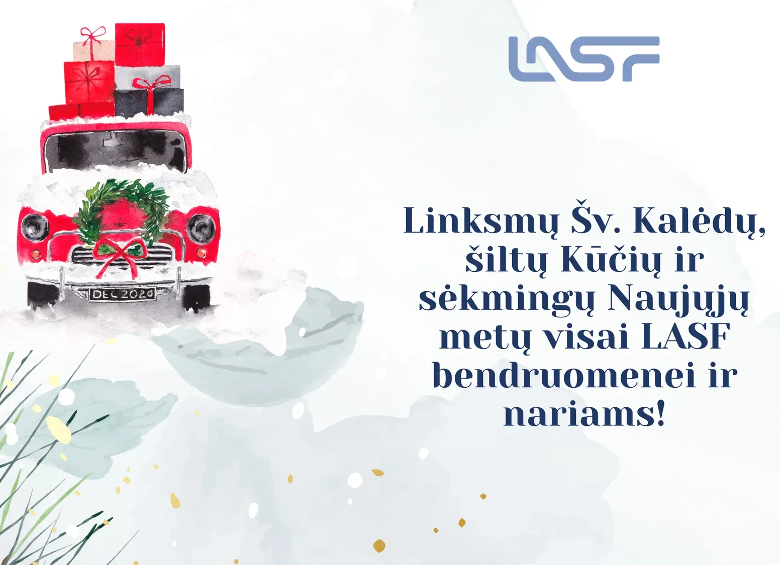 Linksmų švenčių!