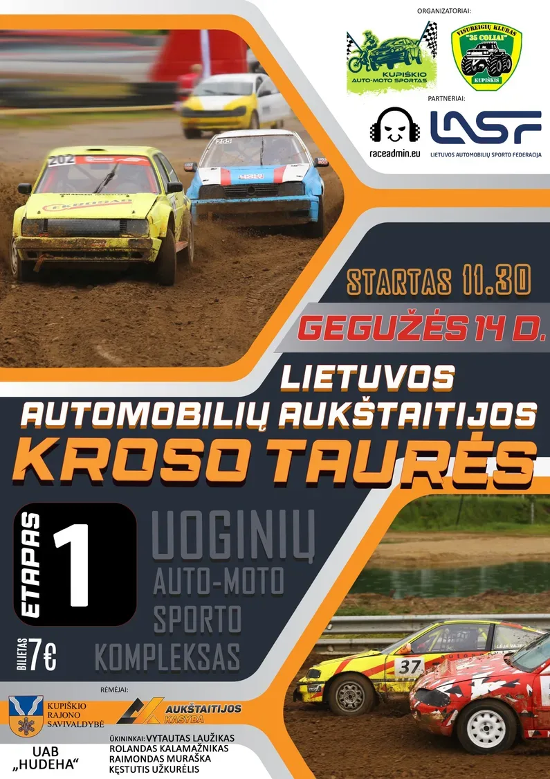 Lietuvos automobilių Aukštaitijos kroso taurės I etapas