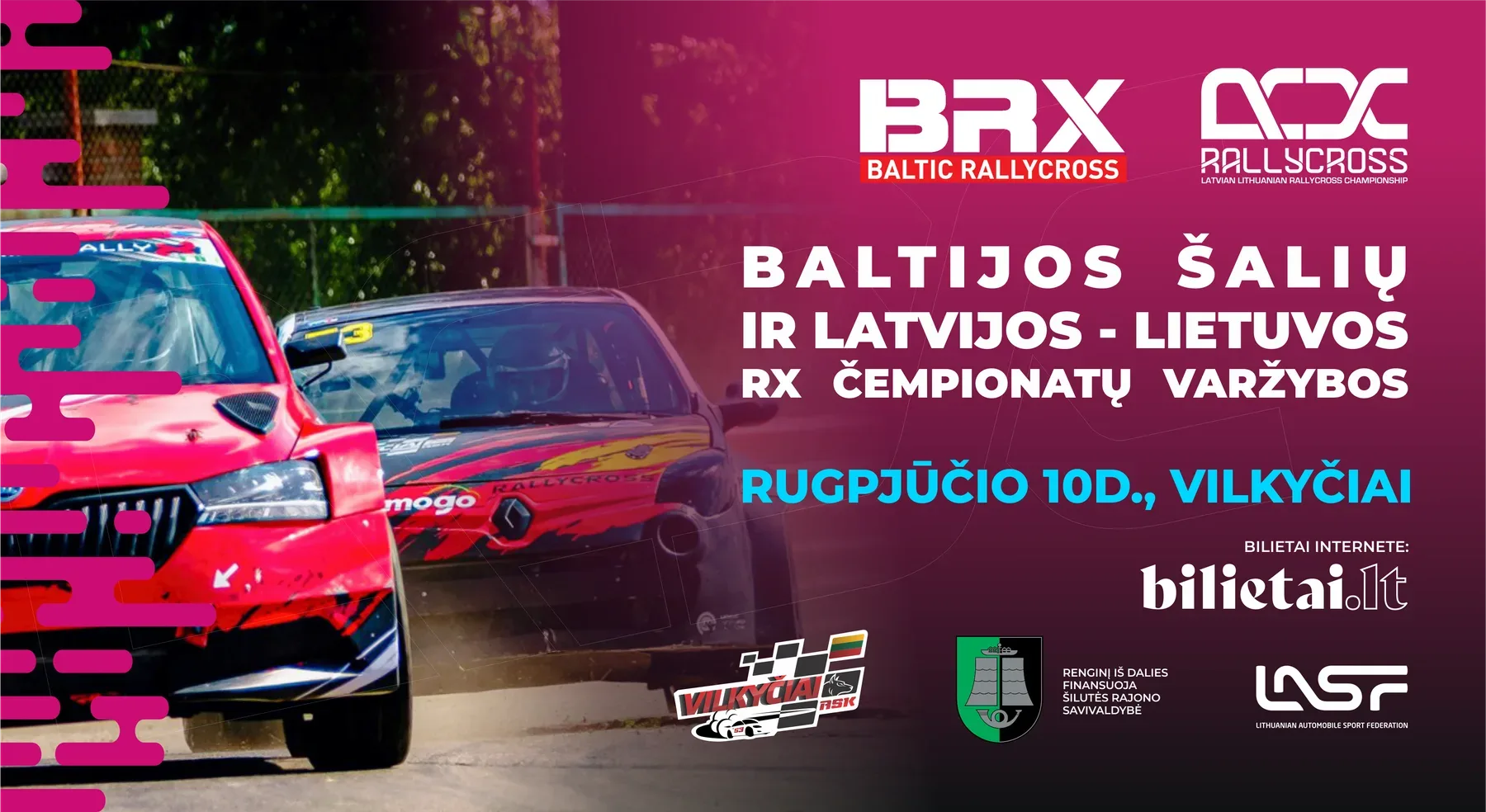 2025 m. Lietuvos - Latvijos automobilių ralio kroso čempionato V etapas, Baltijos šalių ralio kroso čempionato IV etapas