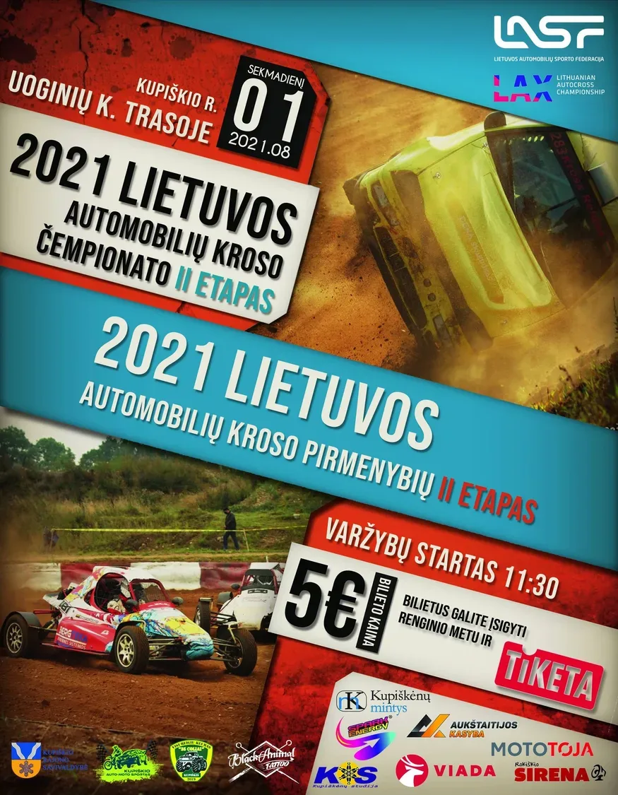 2021 m. Lietuvos automobilių kroso čempionato II etapas