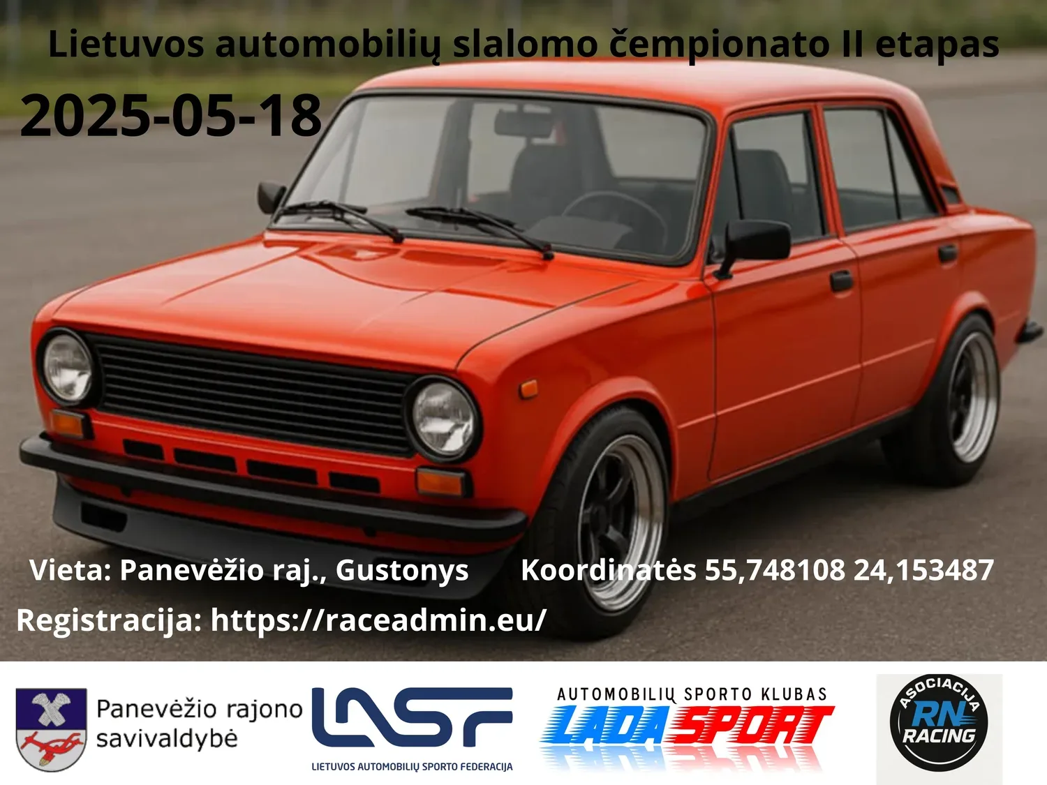 2025 m. Lietuvos automobilių slalomo čempionato II etapas
